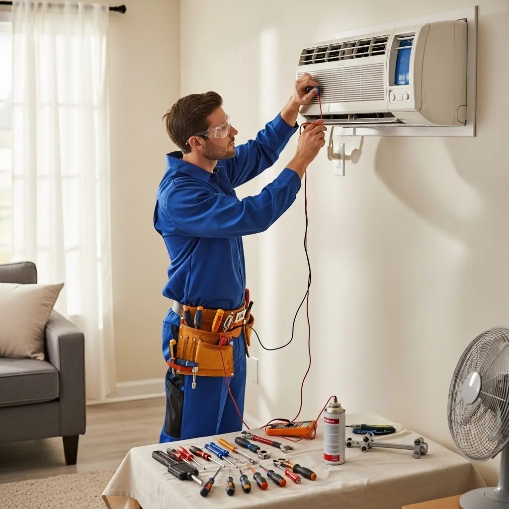 Saruhanlı Gree Gree klima gaz dolumu ve bakım – Enerji verimliliği artırıldı. - Teknik servis örneği